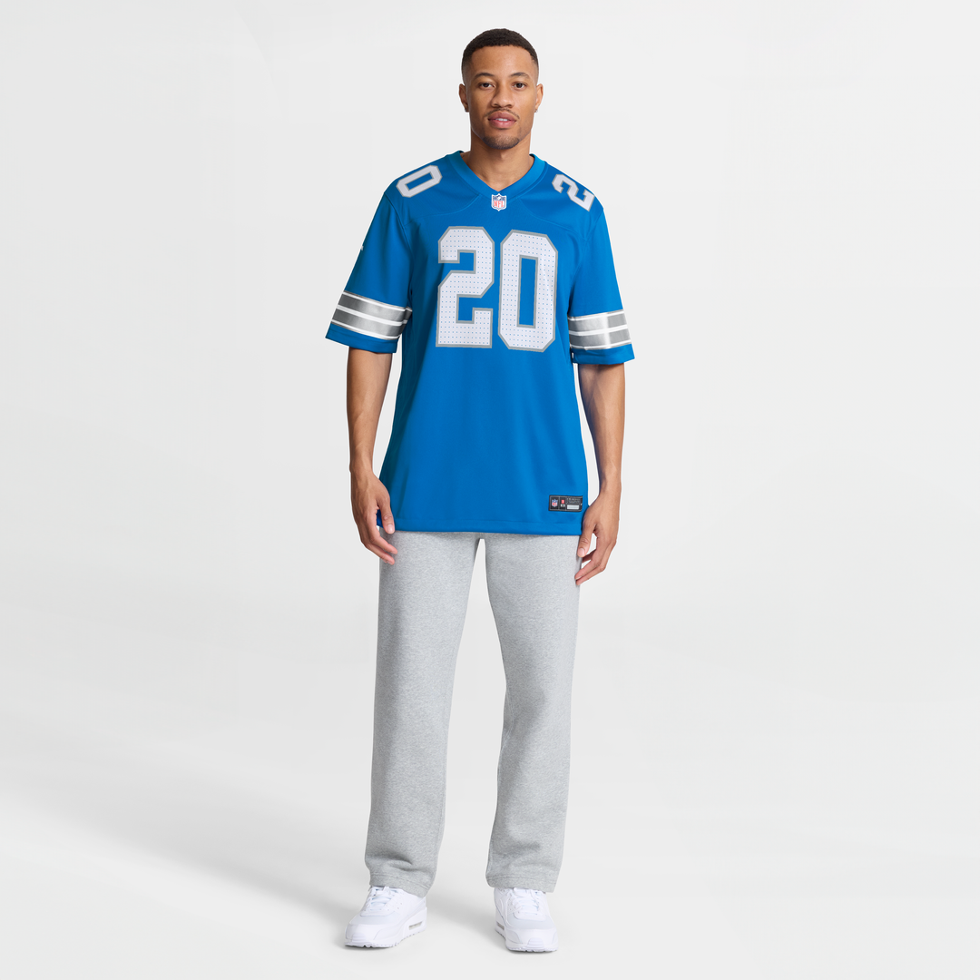 Detroit Lions Barry Sanders Nike Blue Retired Player Game Jersey