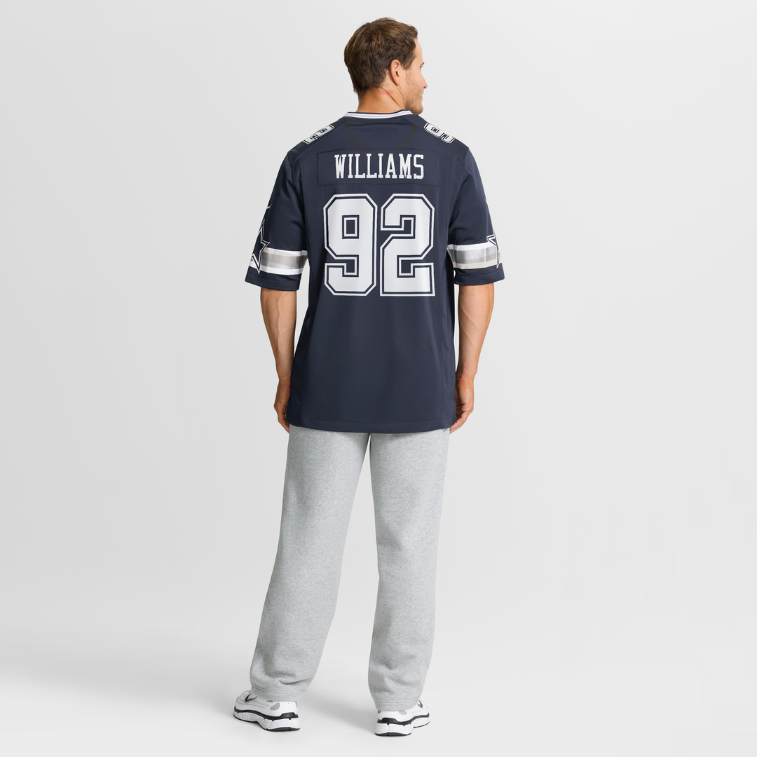 Dallas Cowboys Quinnen Williams Nike Navy Team Game Jersey