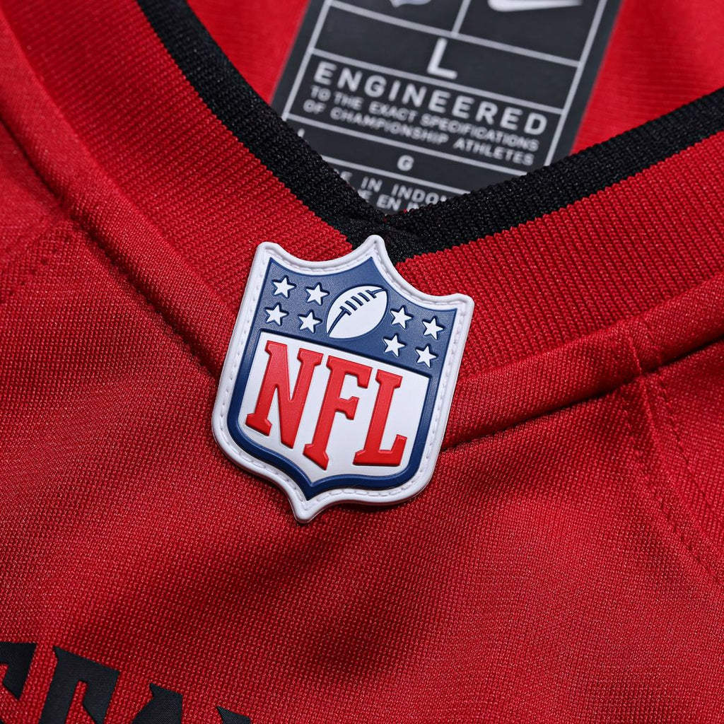Tampa Bay Buccaneers John Lynch Nike Red Retired Player Game Jersey