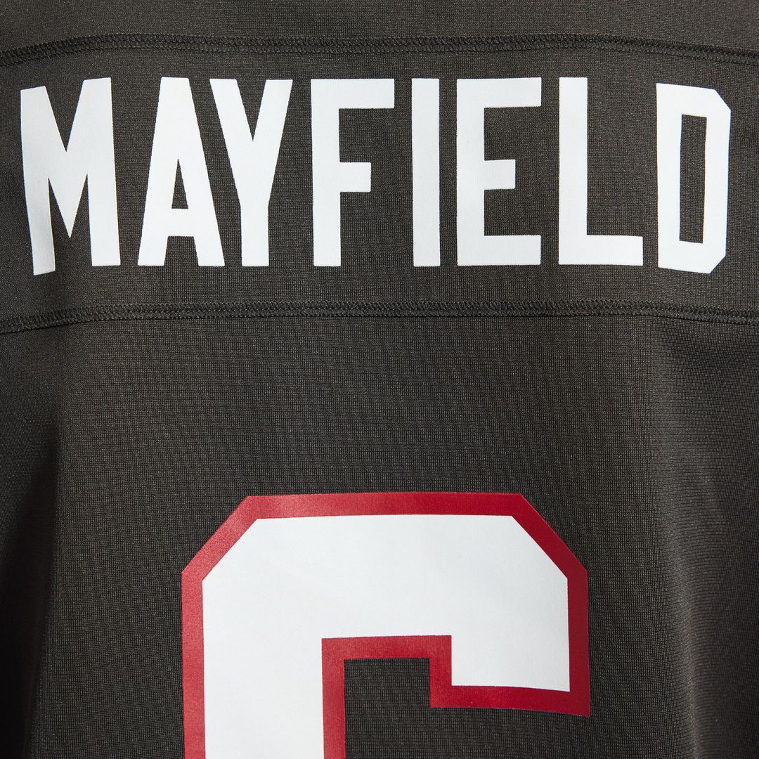Tampa Bay Buccaneers Baker Mayfield Nike White Away Game Jersey
