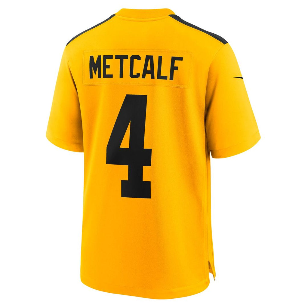 Pittsburgh Steelers DK Metcalf Nike Black Game Player Jersey