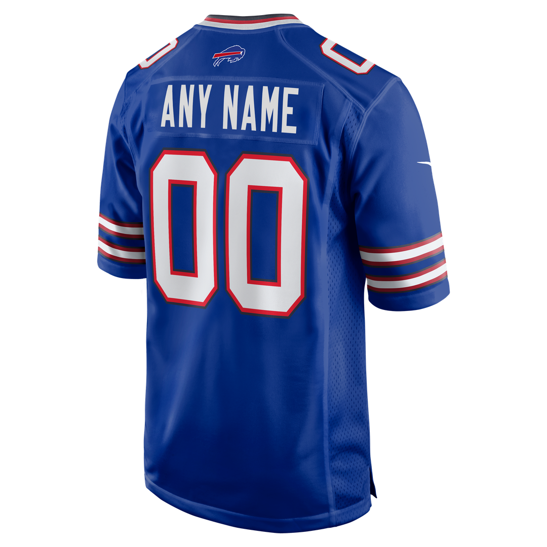 Buffalo Bills Nike Royal Custom Game Jersey