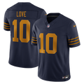 Green Bay Packers Jordan Love Nike Navy Alternate Vapor F.U.S.E. Stitched Limited Jersey