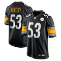 Pittsburgh Steelers JaWhaun Bentley Nike Black Team Game Jersey