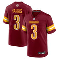 Washington Commanders Will Harris Nike Burgundy Team Game Jersey