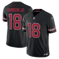 Arizona Cardinals Marvin Harrison Jr. Nike Black Alternate Vapor F.U.S.E. Stitched Limited Jersey