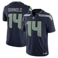 Seattle Seahawks Sam Darnold Nike College Navy Team Vapor F.U.S.E. Stitched Limited Jersey