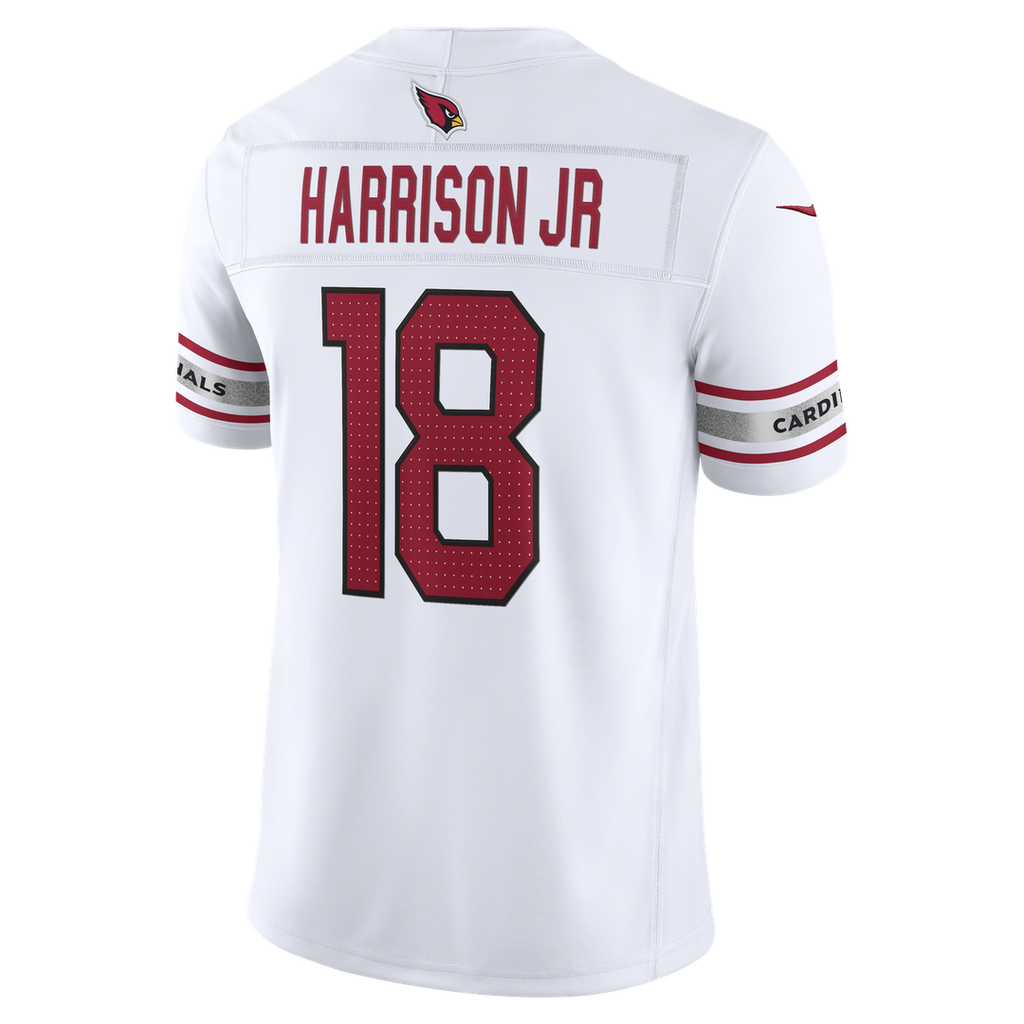 Arizona Cardinals Marvin Harrison Jr. Nike Black Alternate Vapor F.U.S.E. Stitched Limited Jersey