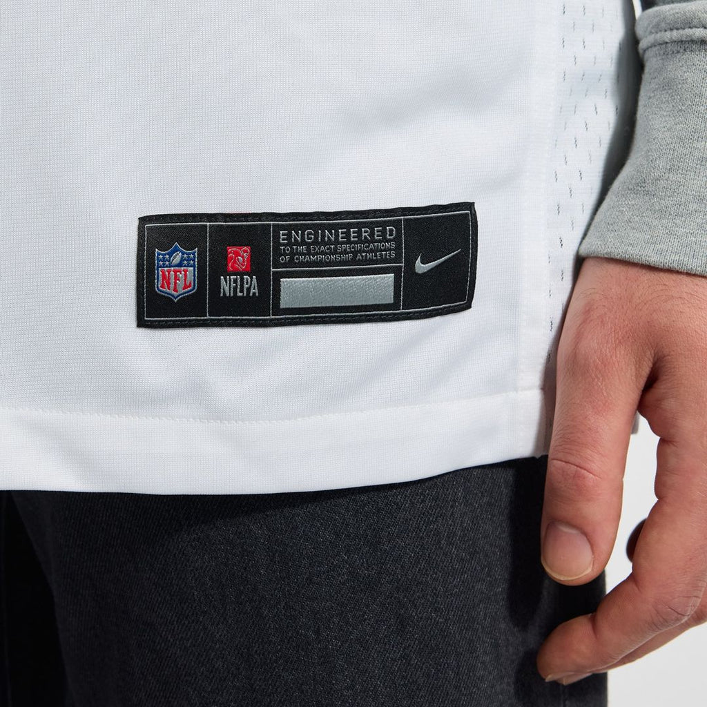 Tampa Bay Buccaneers Baker Mayfield Nike Pewter Alternate Game Player Jersey