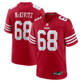 San Francisco 49ers Colton McKivitz Nike Scarlet Game Jersey