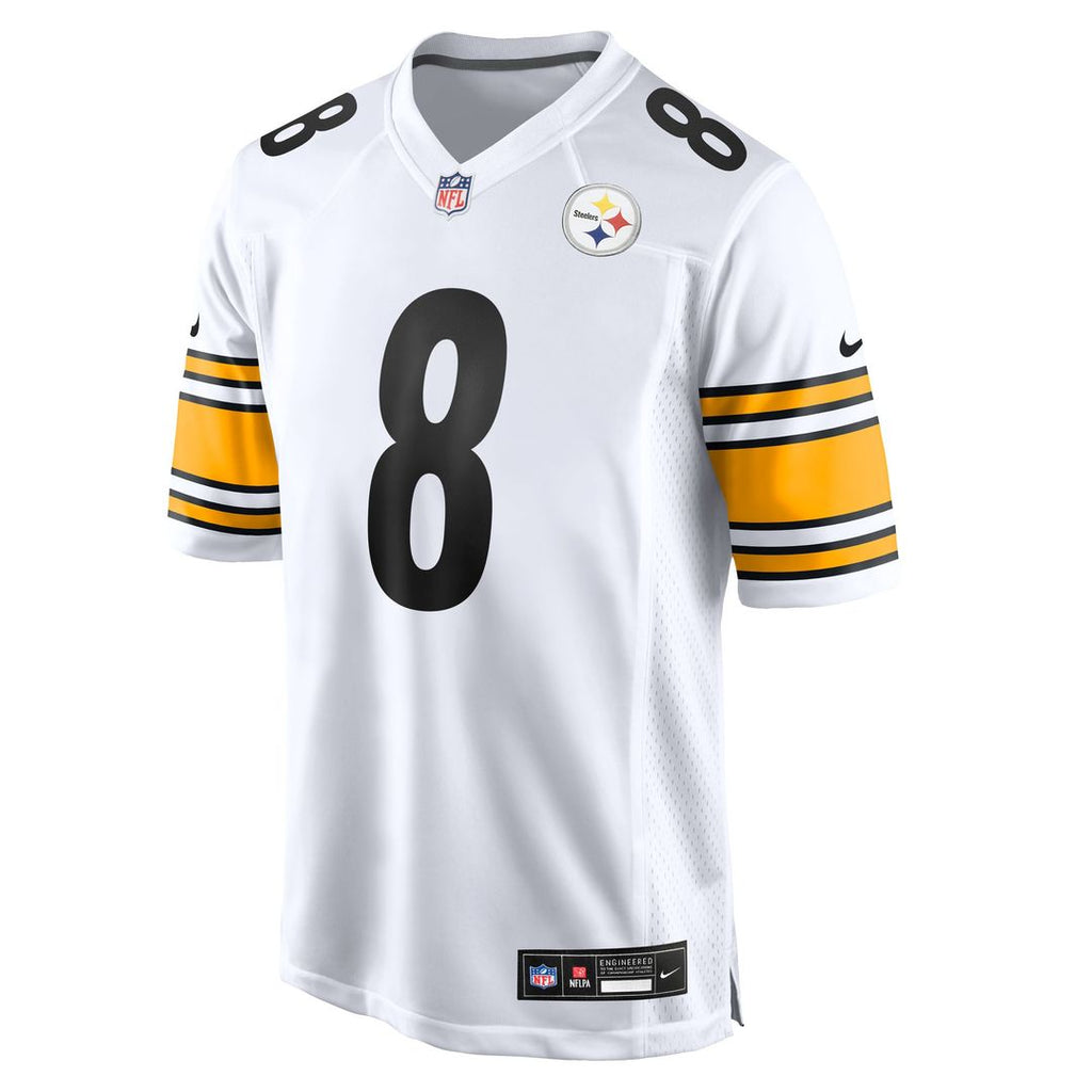 Pittsburgh Steelers Aaron Rodgers Nike White Game Jersey