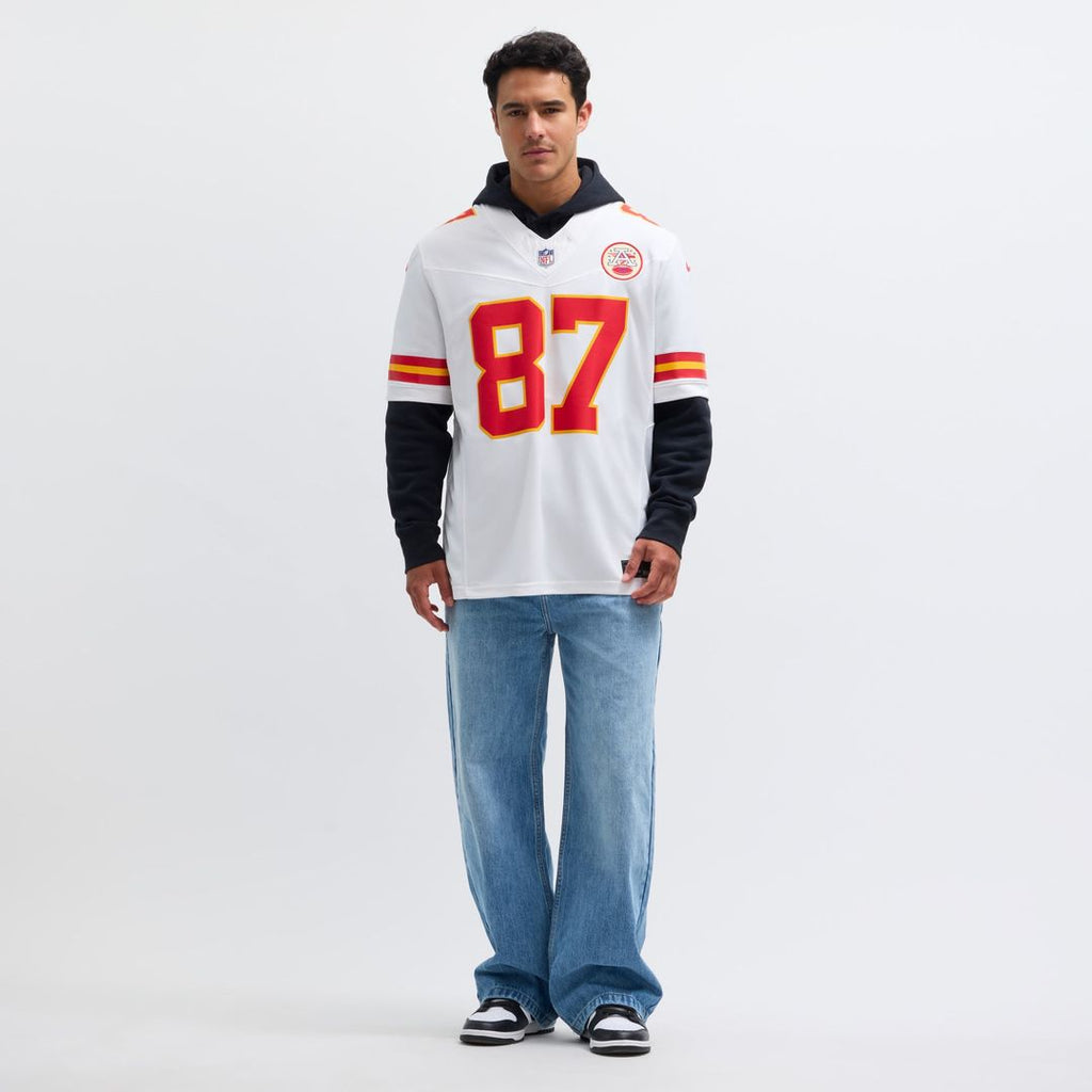 Kansas City Chiefs Travis Kelce Nike Red Vapor F.U.S.E. Limited Jersey