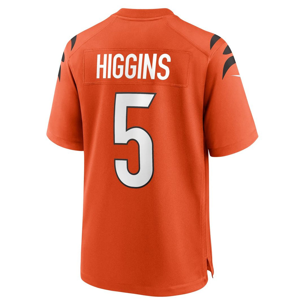 Cincinnati Bengals Tee Higgins Nike Black Game Player Jersey