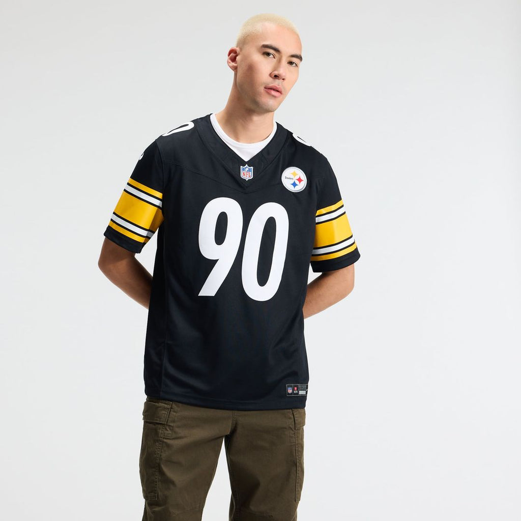 Pittsburgh Steelers T.J. Watt Nike Gold Alternate Vapor F.U.S.E. Stitched Limited Jersey