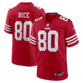 San Francisco 49ers Jerry Rice Nike Scarlet Retired Game Player Jersey