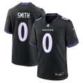 Baltimore Ravens Roquan Smith Nike Black Alternate Game Jersey