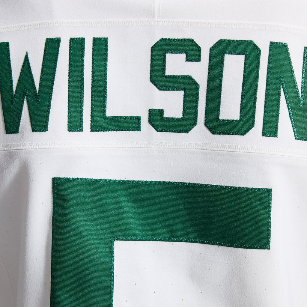 New York Jets Garrett Wilson Nike White Classic Alternate Vapor F.U.S.E. Elite Jersey