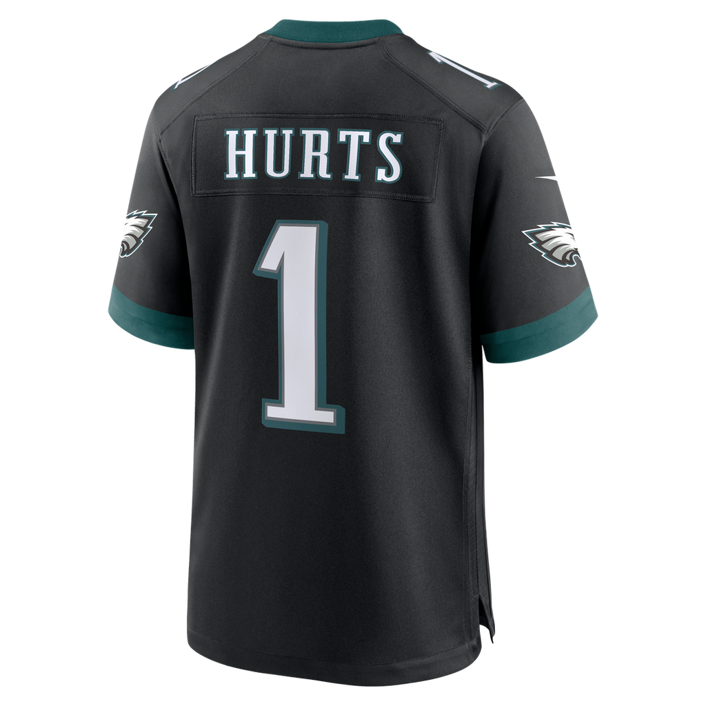 Philadelphia Eagles Jalen Hurts Nike Midnight Green Team Game Jersey