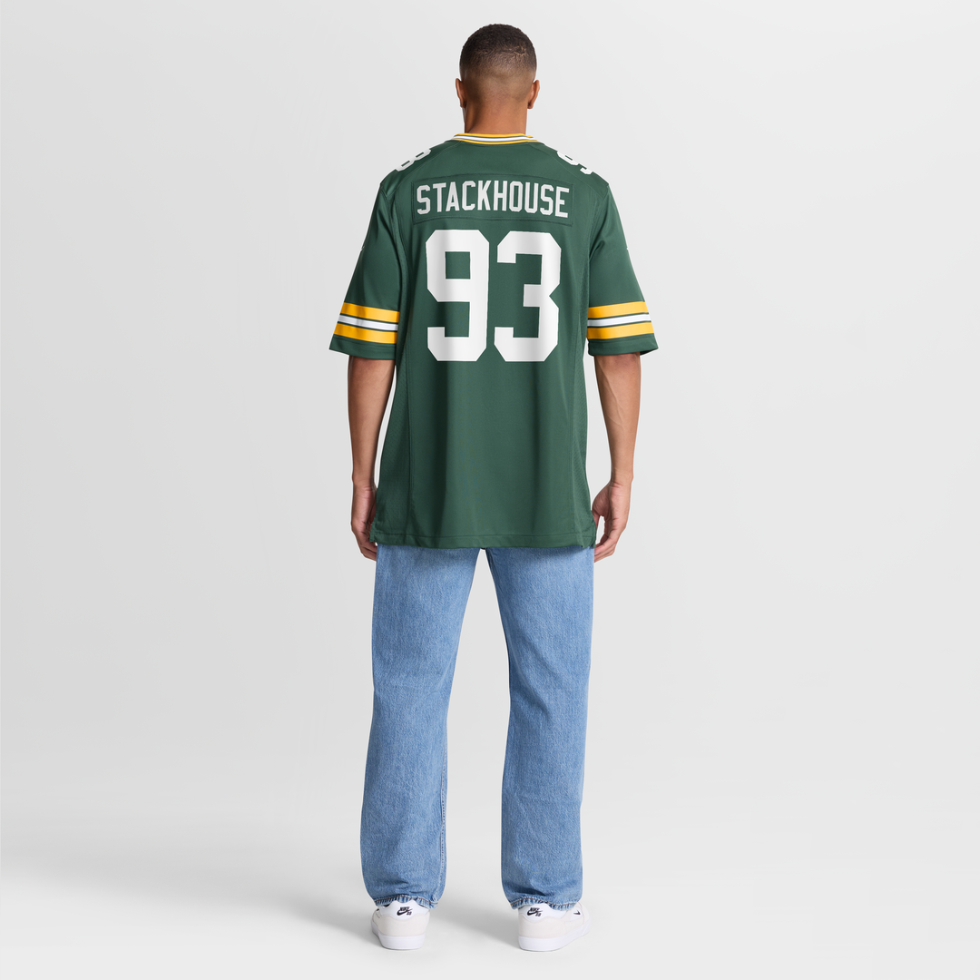 Green Bay Packers Nazir Stackhouse Nike Green Team Game Jersey