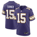 Minnesota Vikings Dallas Turner Nike Purple Alternate Game Jersey