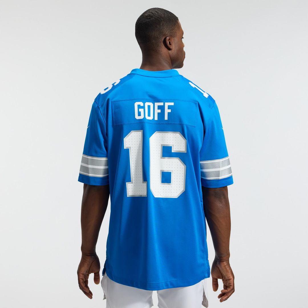 Detroit Lions Jared Goff Nike Black 2nd Alternate Game Jersey