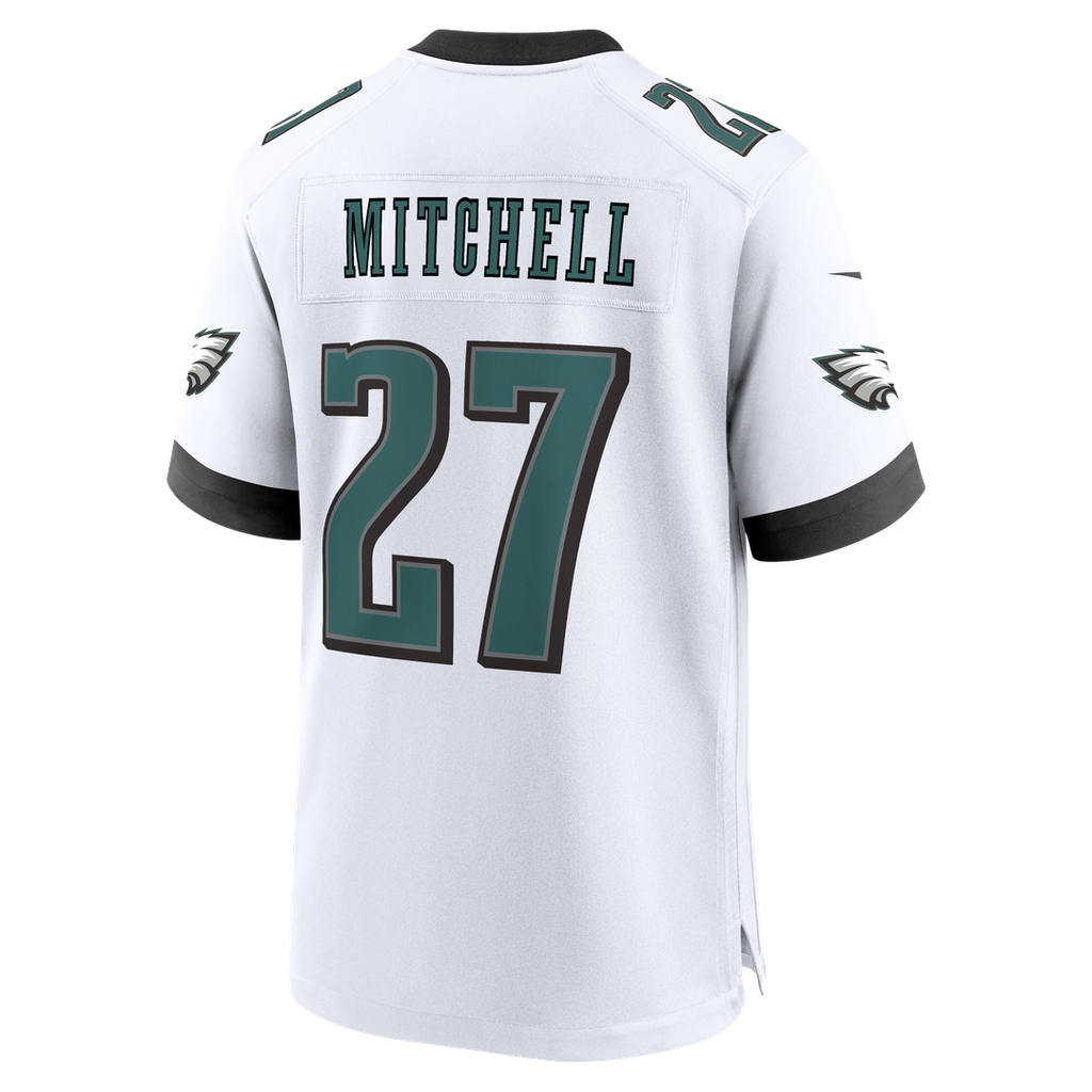 Philadelphia Eagles Quinyon Mitchell Nike Black Alternate Game Jersey