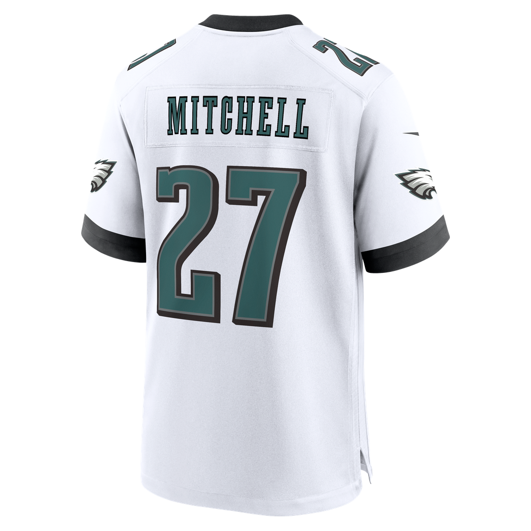Philadelphia Eagles Quinyon Mitchell Nike Midnight Green Team Game Jersey