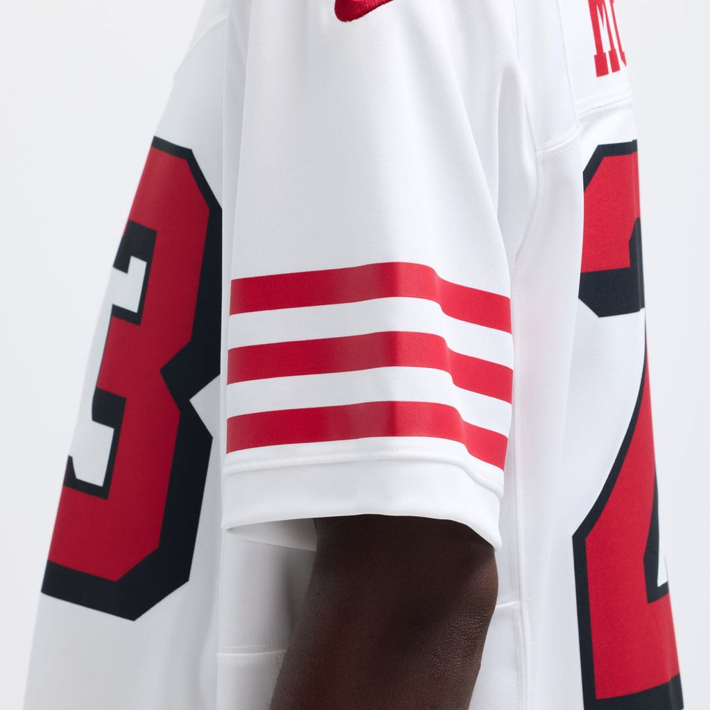 San Francisco 49ers Christian McCaffrey Nike White Vapor F.U.S.E. Limited 2nd Alternate Jersey