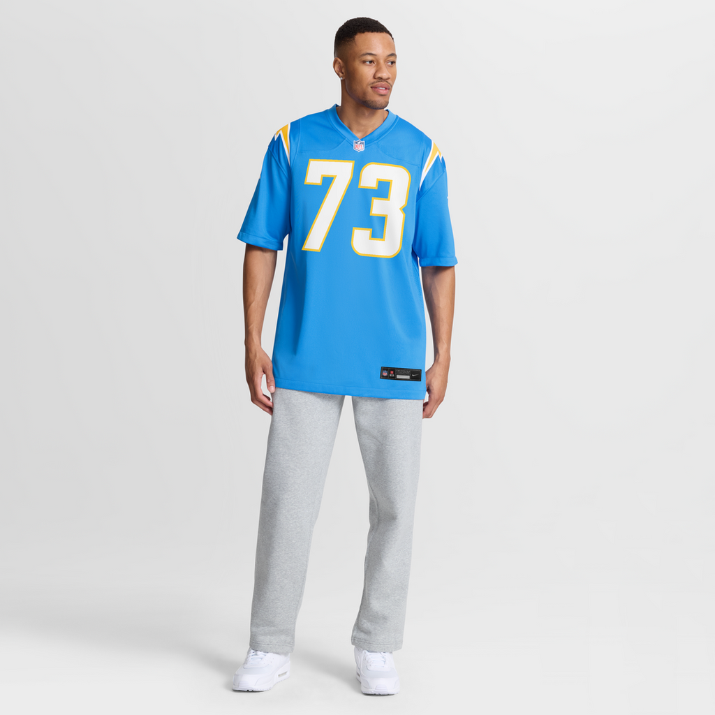 Los Angeles Chargers Alex Harkey Nike Powder Blue Team Game Jersey