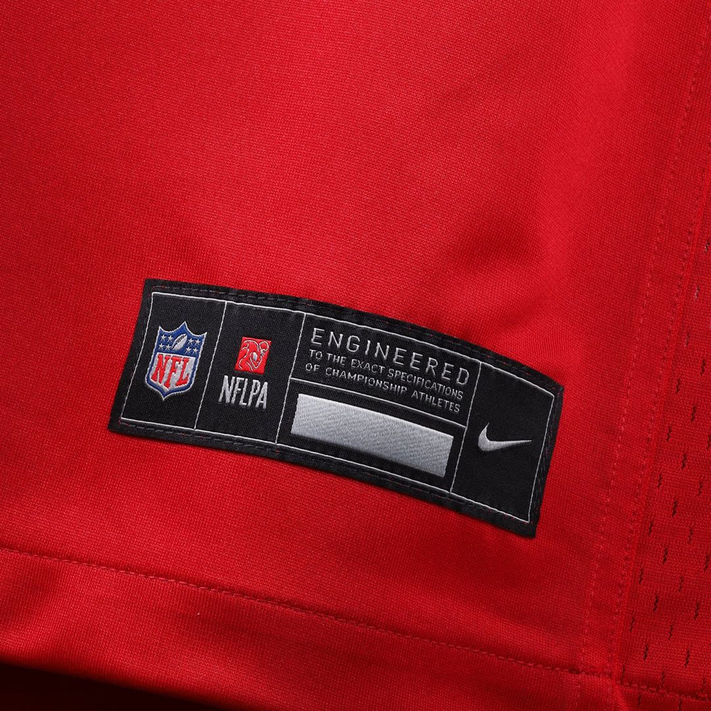 San Francisco 49ers Fred Warner Nike Scarlet Alternate Game Jersey