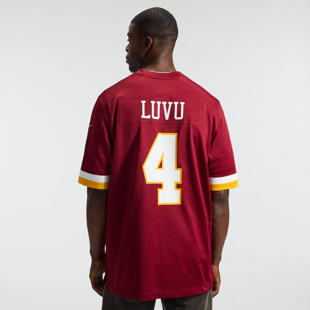 Washington Commanders Frankie Luvu Nike Black Hail Raiser Alternate Game Jersey
