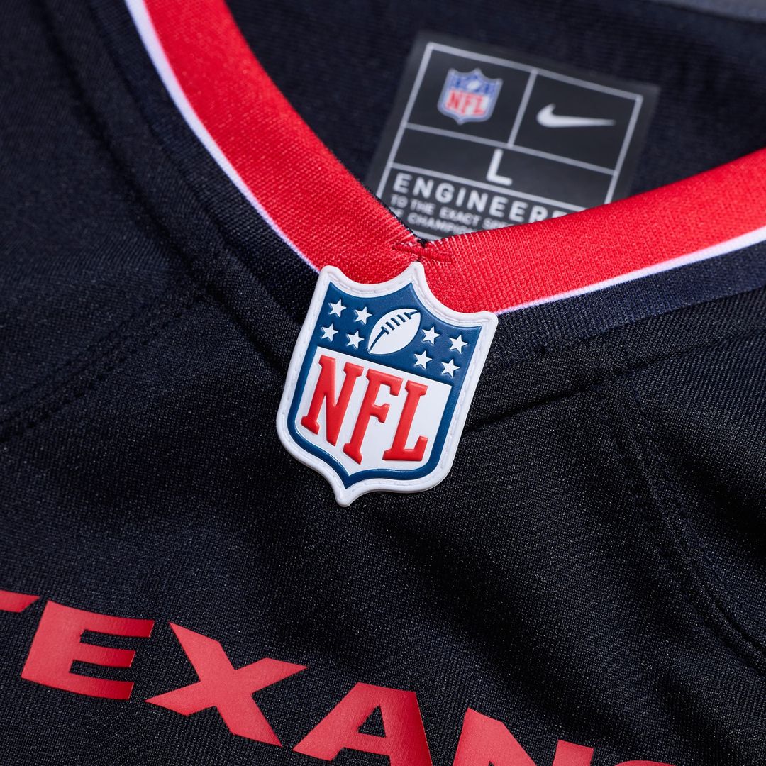 Houston Texans Blake Fisher Nike Navy Team Game Jersey