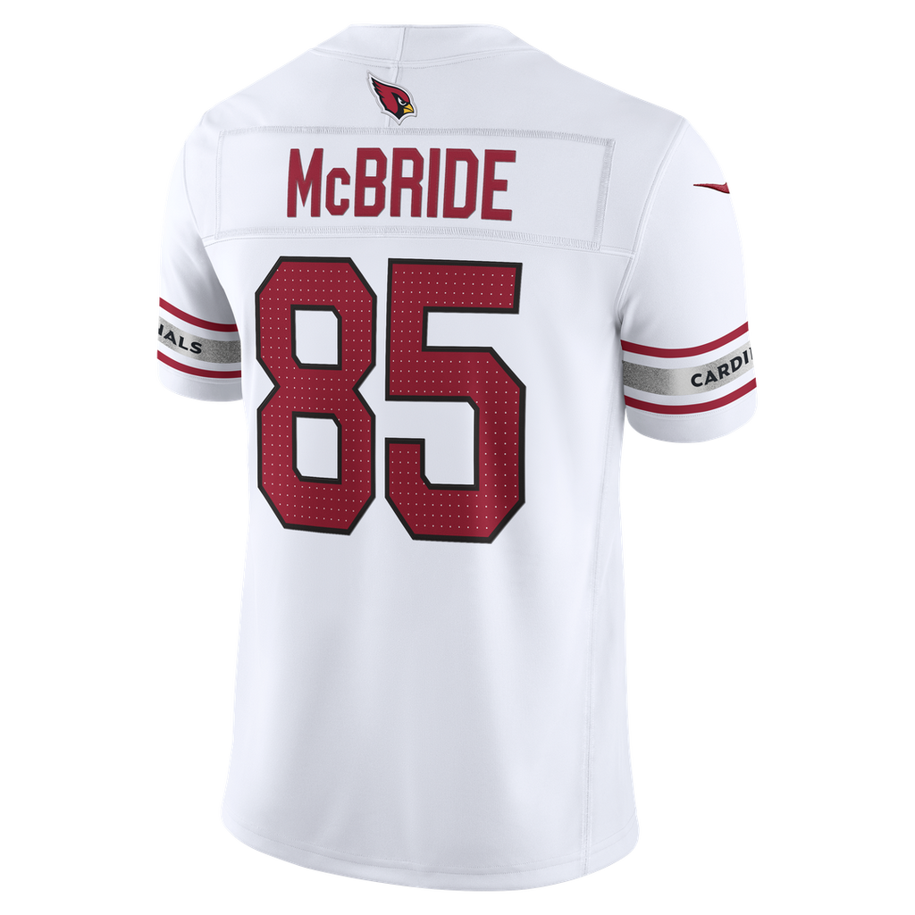 Arizona Cardinals Trey McBride Nike White Vapor F.U.S.E. Stitched Limited Jersey