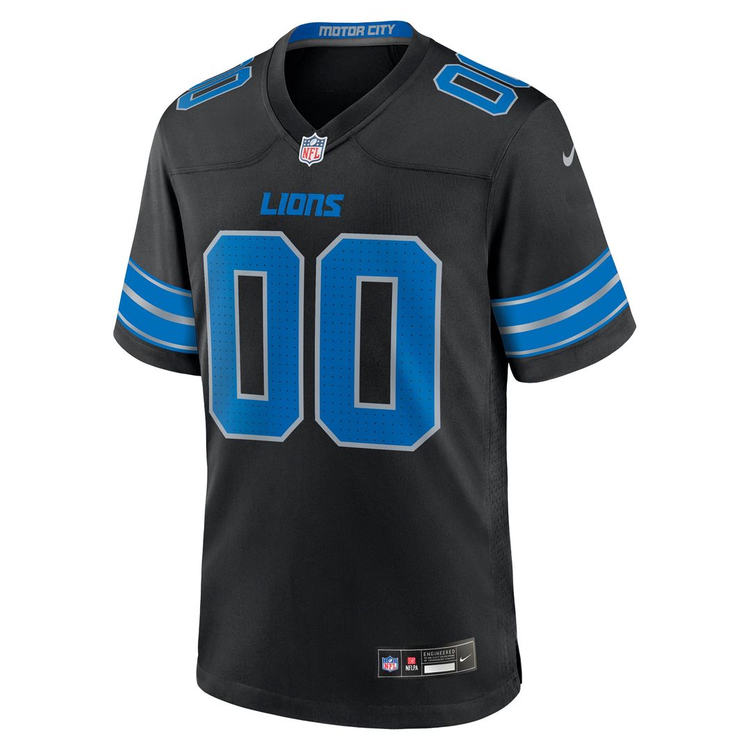 Detroit Lions Nike White Custom Game Jersey