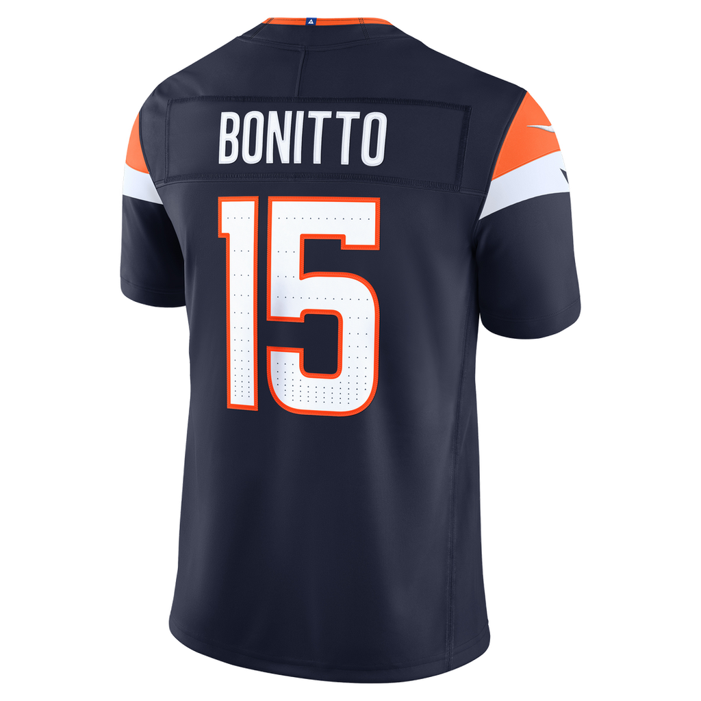 Denver Broncos Nik Bonitto Nike Orange Alternate Mile High Collection 1977 Throwback Vapor F.U.S.E. Stitched Limited Jersey