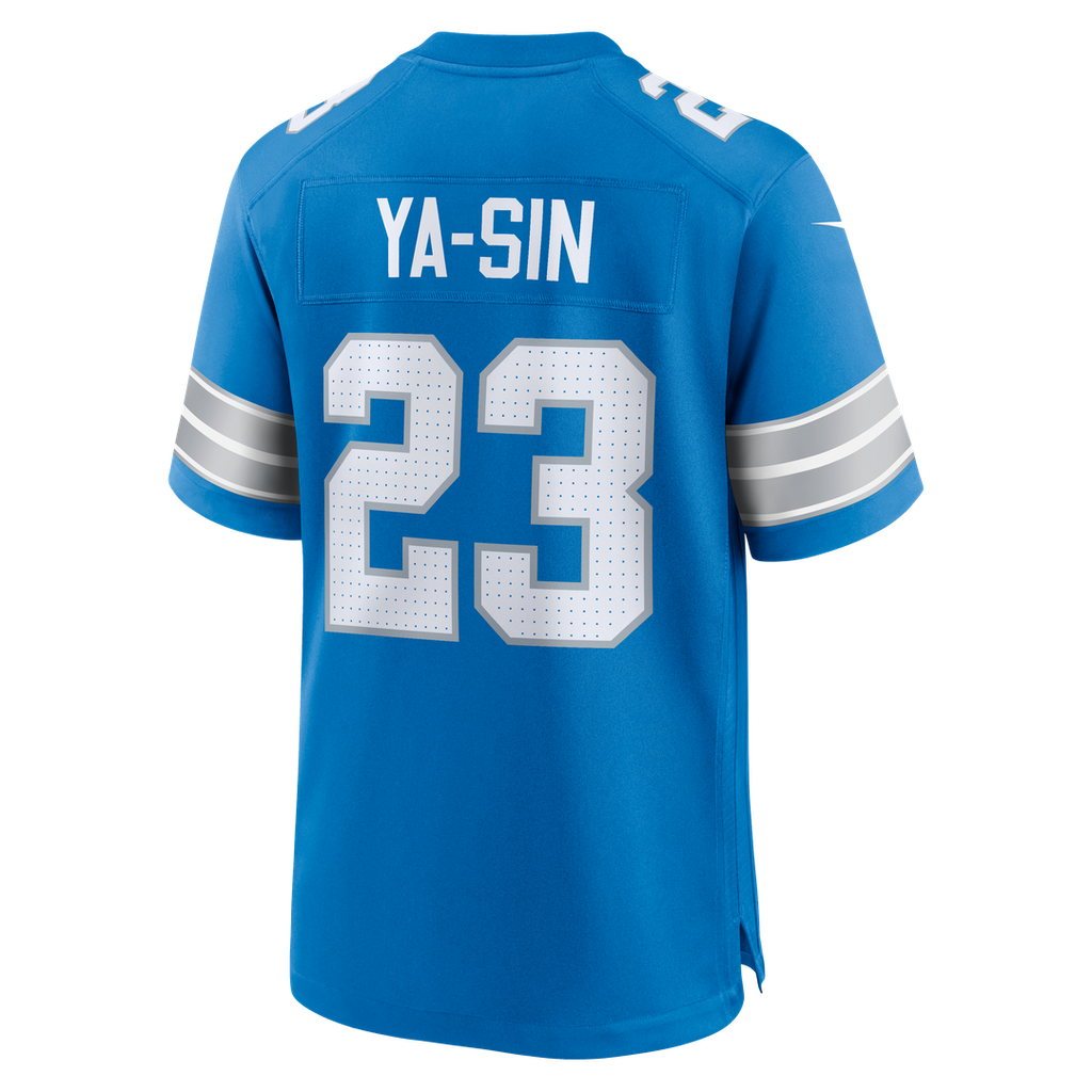 Detroit Lions Rock Ya-Sin Nike Blue Team Game Jersey
