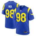 Los Angeles Rams Jaxson Moi Nike Royal Game Jersey