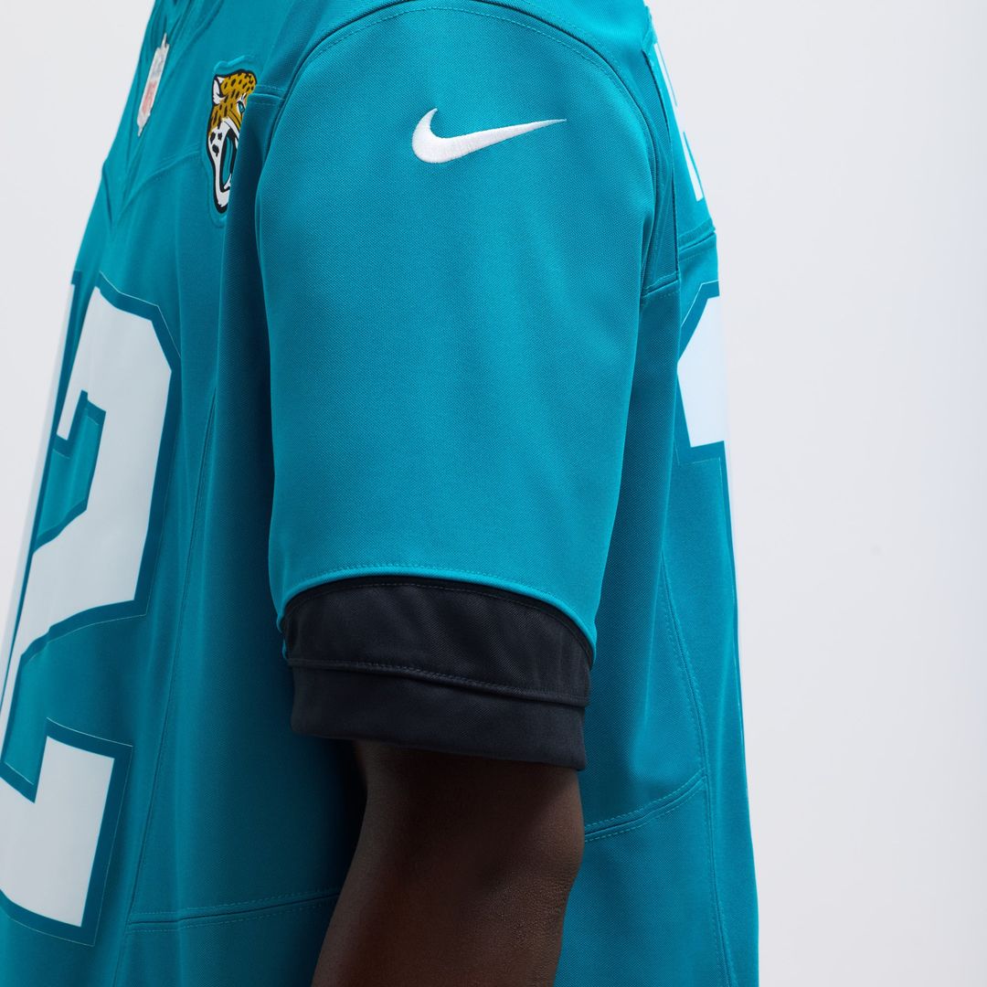 Jacksonville Jaguars Travis Hunter Nike Teal Team Limited Jersey