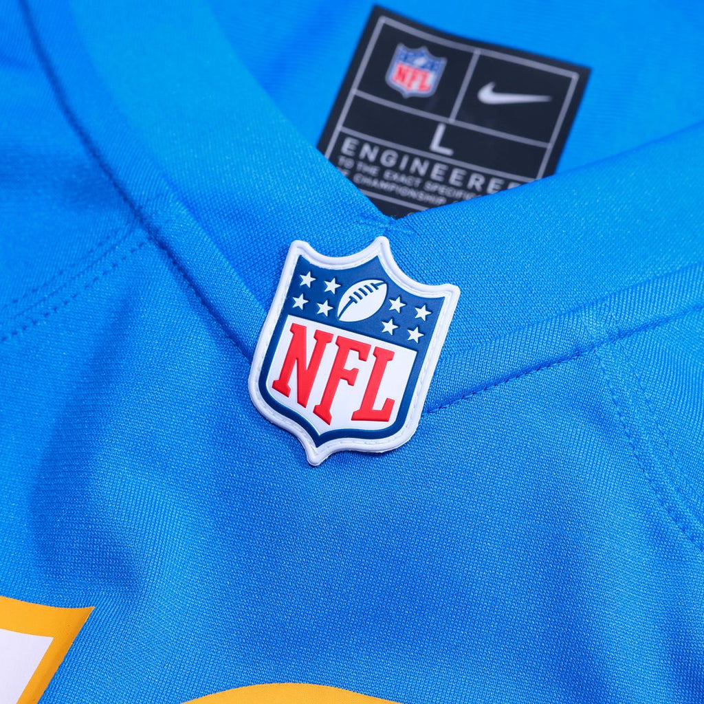 Los Angeles Chargers Nick Barrett Nike Powder Blue Team Game Jersey