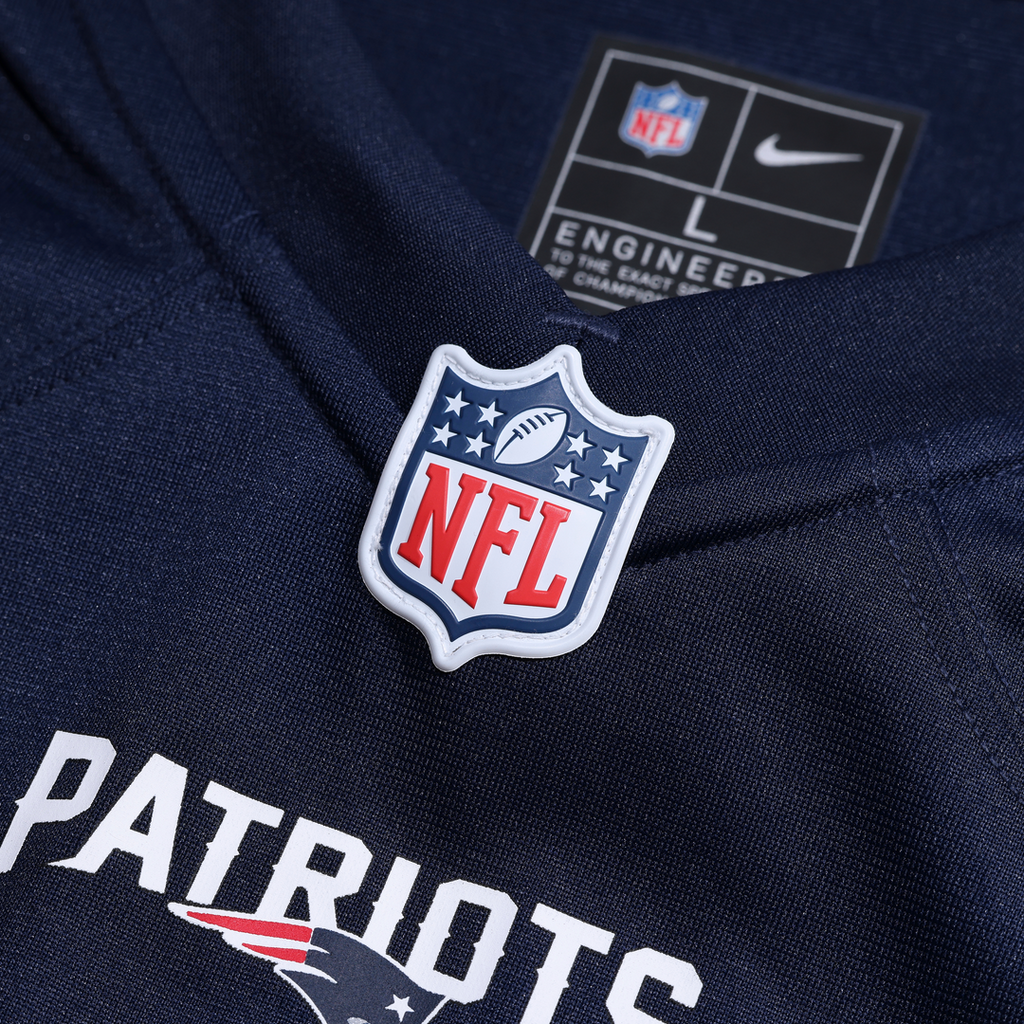 New England Patriots Mike Vrabel Nike Navy Game Retired Player Jersey