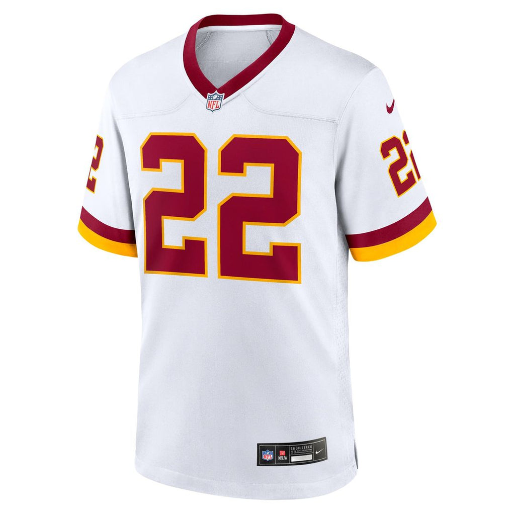 Washington Commanders Jacory Croskey-Merritt Nike Black Hail Raiser Alternate Game Jersey