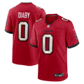 Tampa Bay Buccaneers YaYa Diaby Nike Red Game Jersey