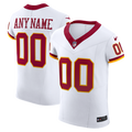 Washington Commanders Nike White Vapor F.U.S.E. Elite Custom Jersey