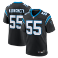 Carolina Panthers Maema Njongmeta Nike Black Team Game Jersey