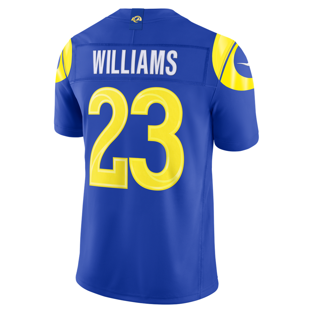 Los Angeles Rams Kyren Williams Nike Royal Team Vapor F.U.S.E. Stitched Limited Jersey