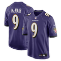 Baltimore Ravens Steve McNair Nike Purple Game Retired Player Jersey