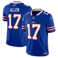 Buffalo Bills Josh Allen Nike Royal Vapor F.U.S.E. Limited Jersey