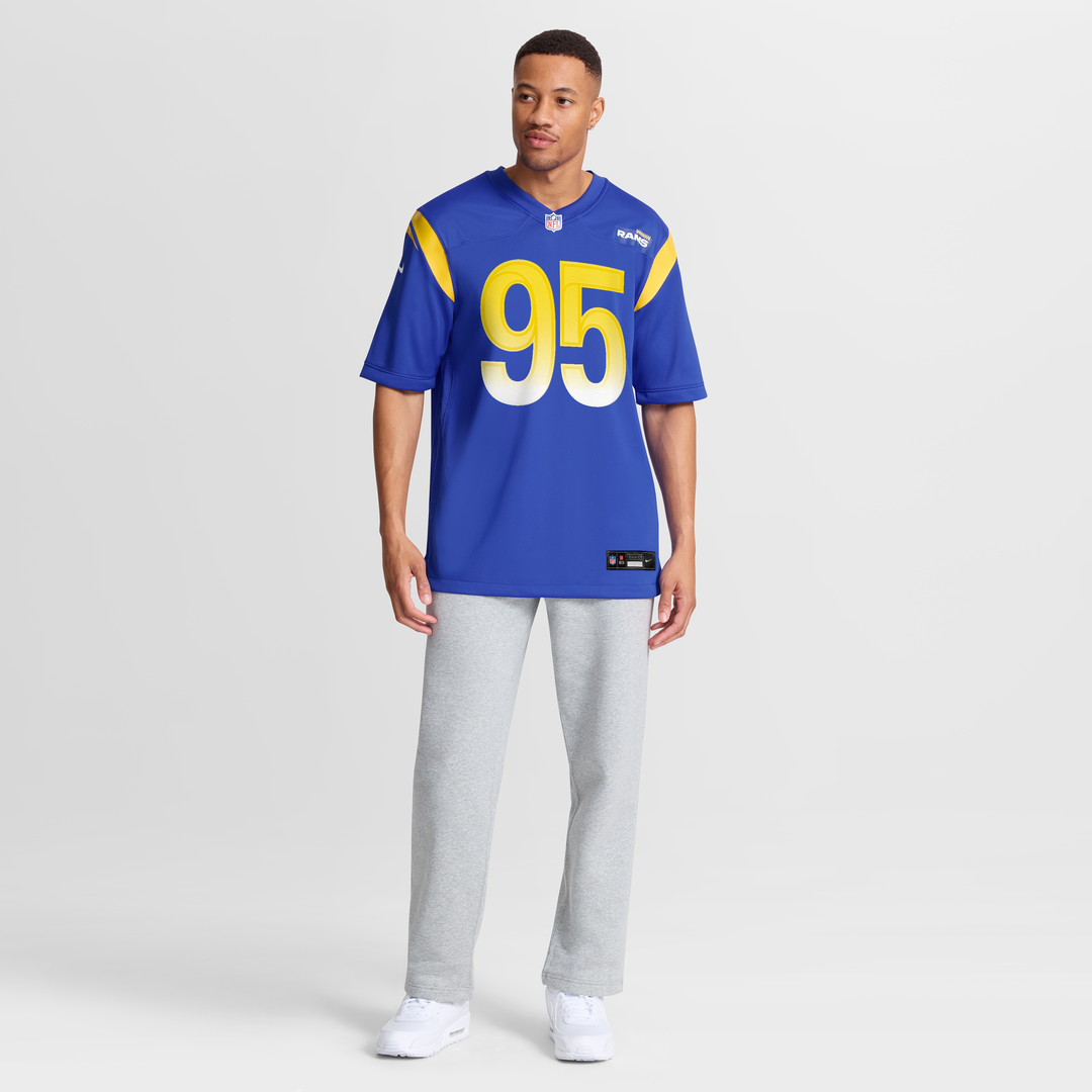 Los Angeles Rams Poona Ford Nike Royal Team Game Jersey