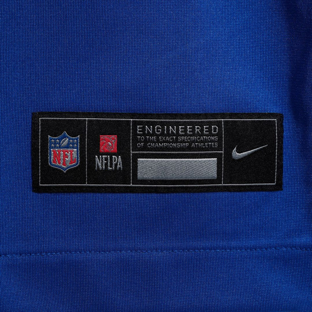 New York Giants Jaxson Dart Nike Royal Alternate 2 Classic Game Jersey