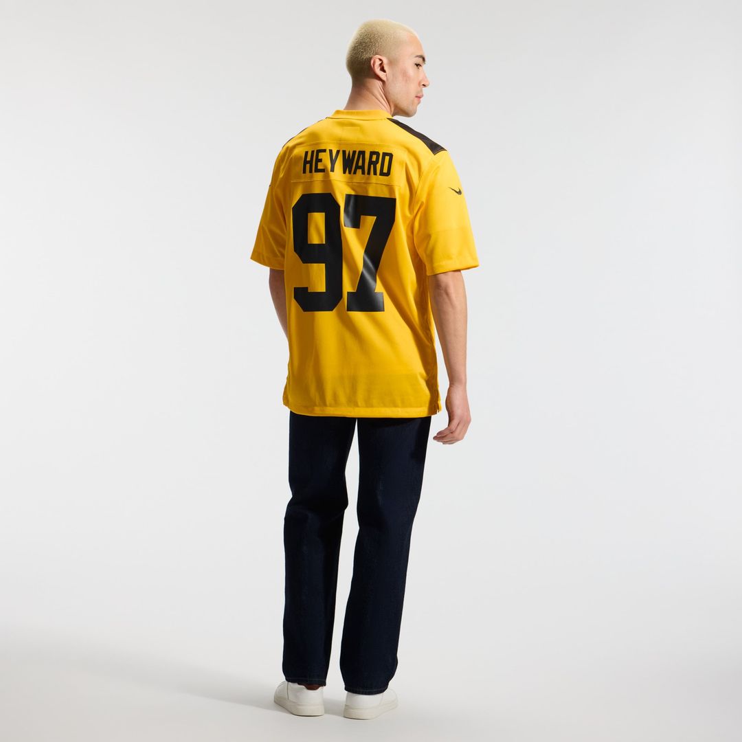 Pittsburgh Steelers Cameron Heyward Nike Black Game Jersey